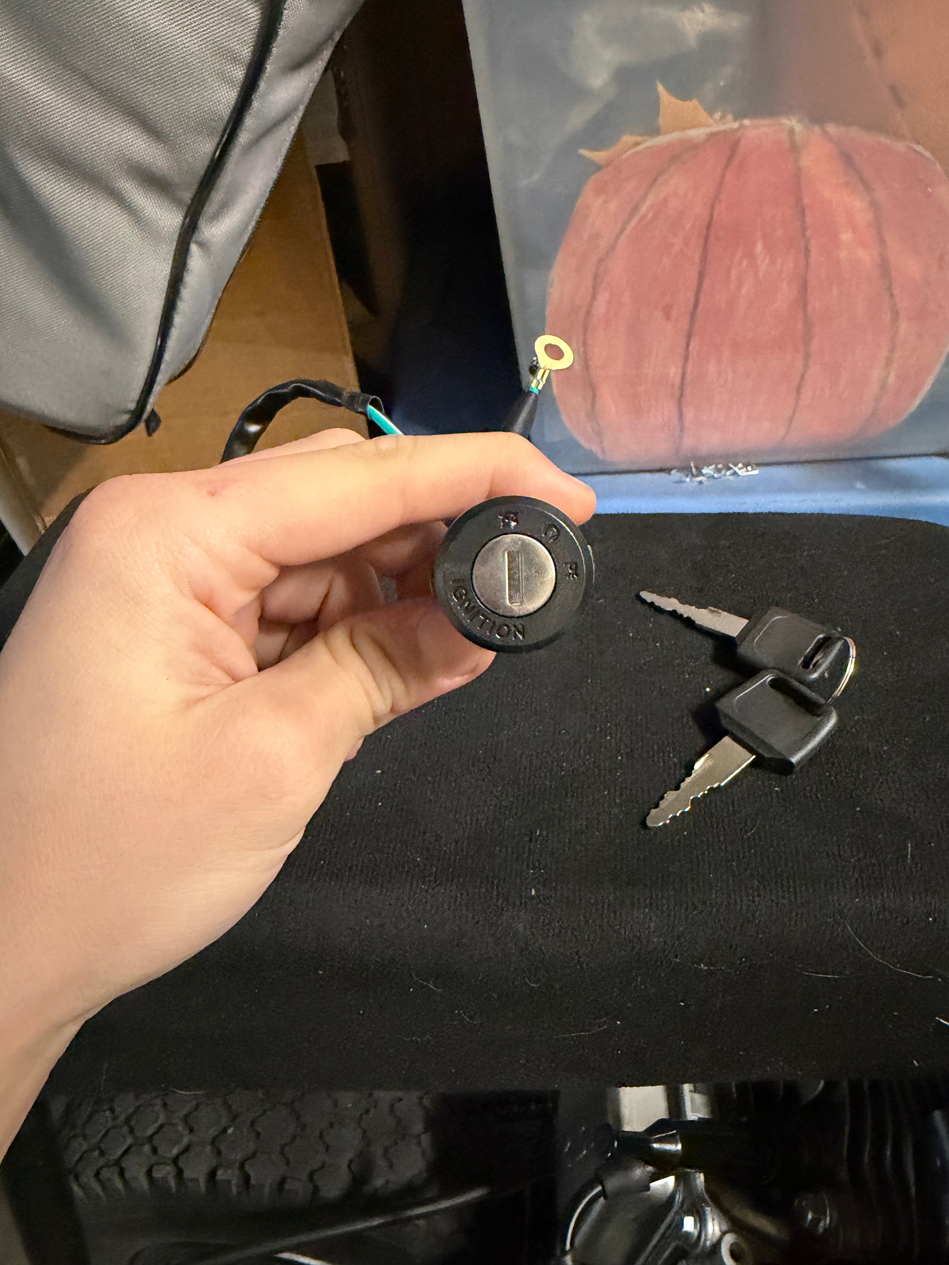 Minibike Key Ignition