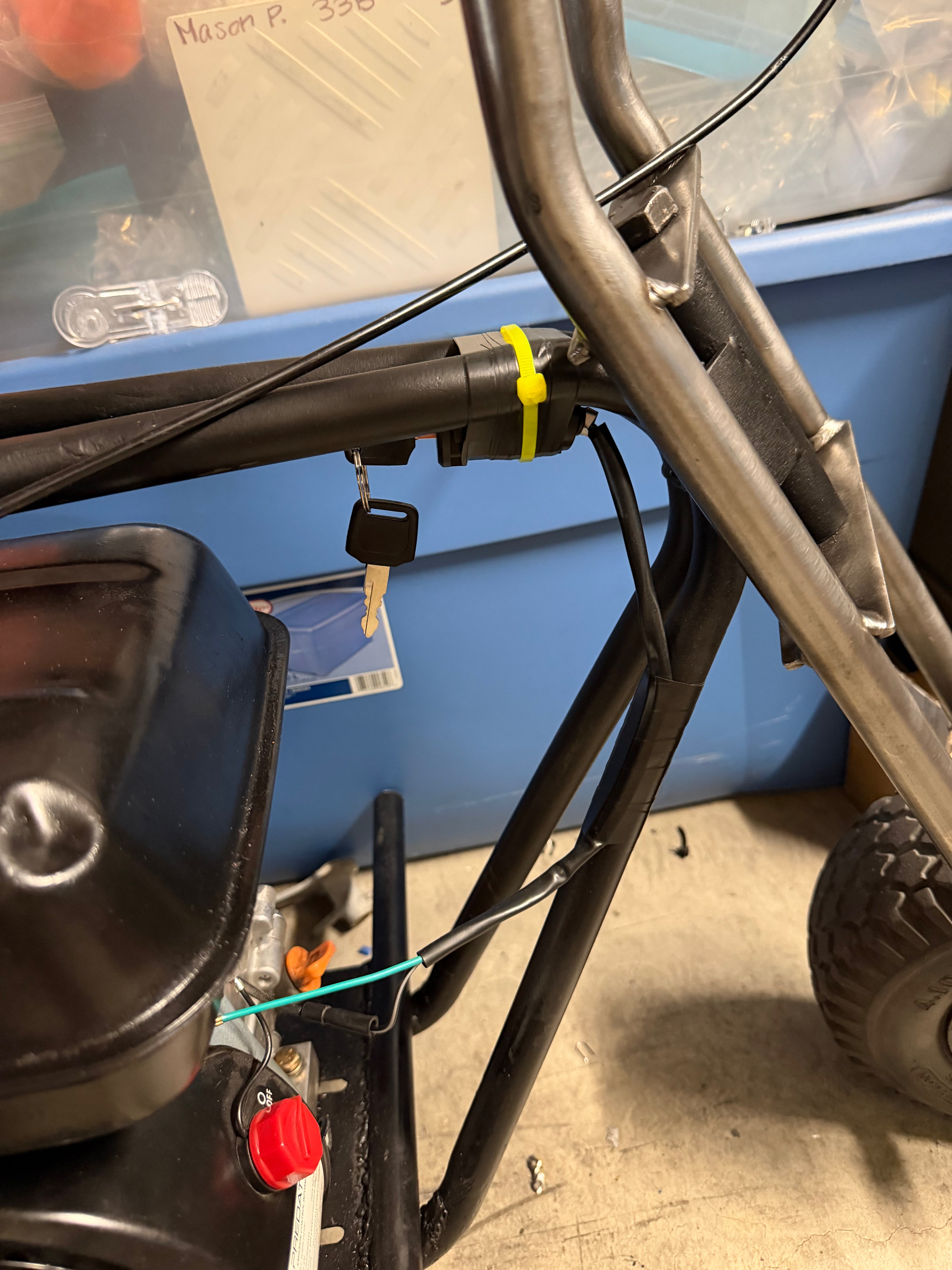 Minibike Key Ignition