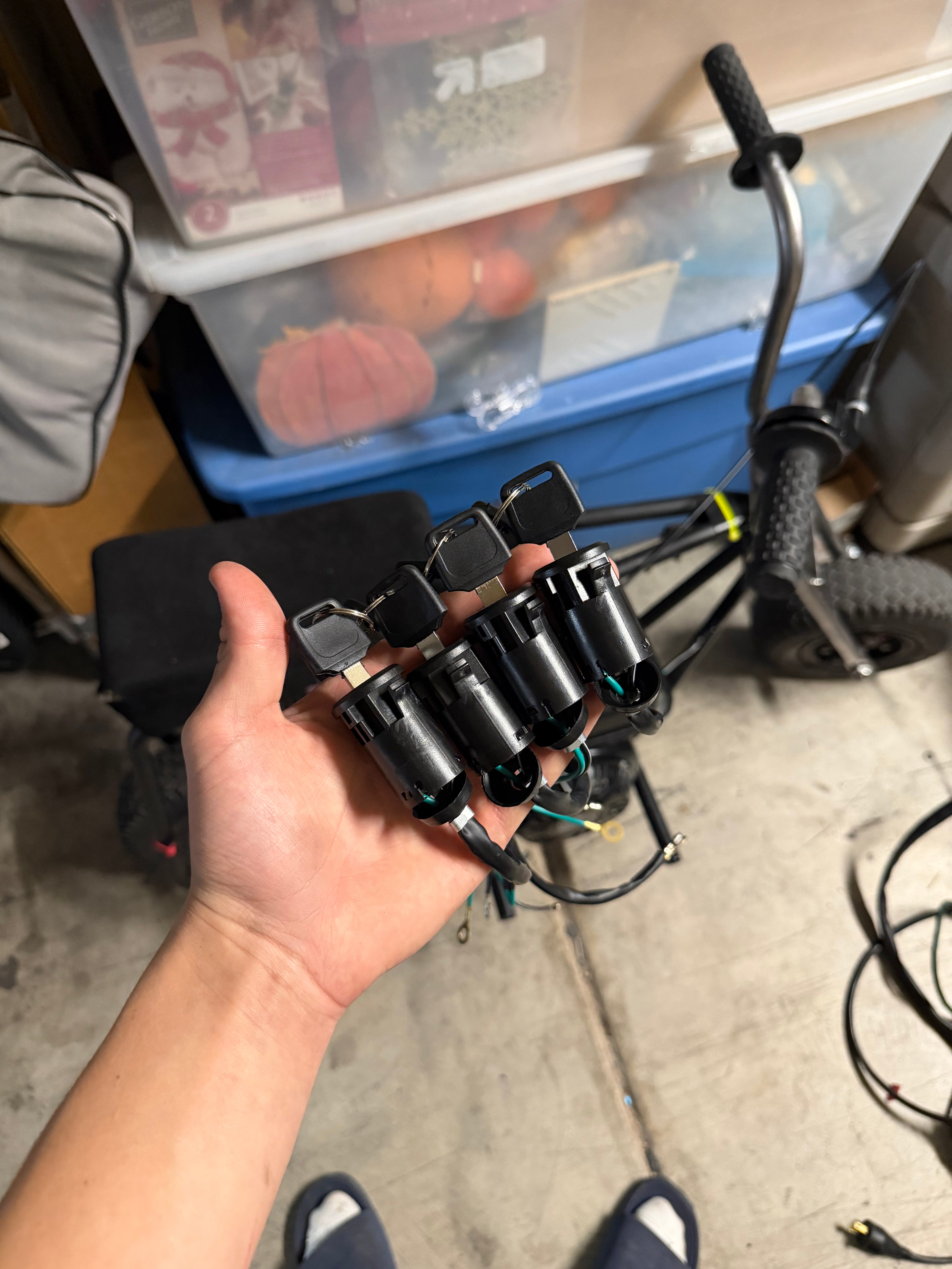 Minibike Key Ignition